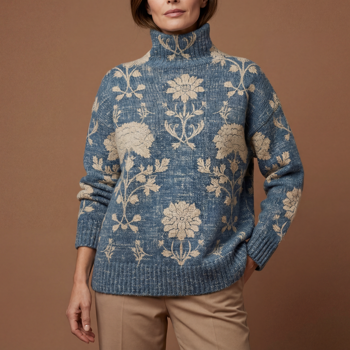 Ashley | Maglione a Collo Alto caldo ed Elegante