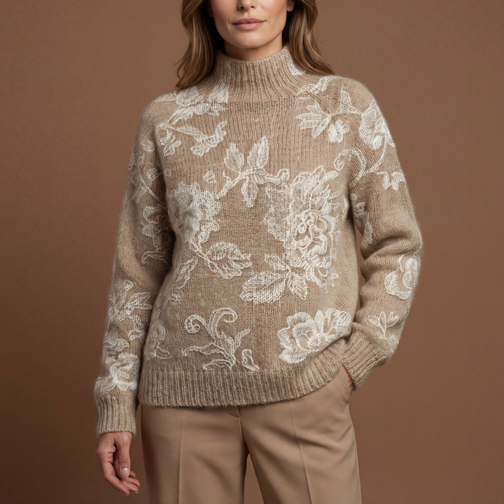 Stella | Maglione a Collo Alto Caldo ed Elegante
