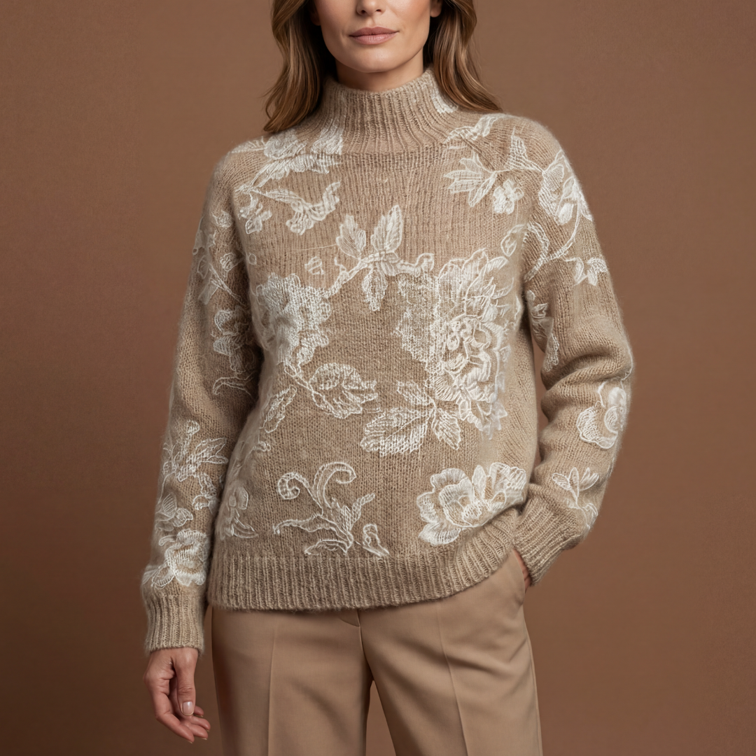 Stella | Maglione a Collo Alto Caldo ed Elegante